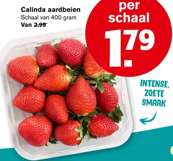 Hoogvliet Calinda aardbeien 400 g aanbieding