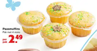 Hoogvliet Paasmuffins aanbieding