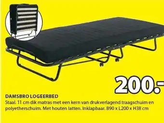 Jysk Damsbro logeerbed aanbieding