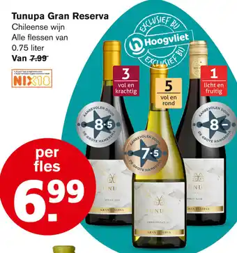 Hoogvliet Tunupa Gran Reserva 750ml aanbieding