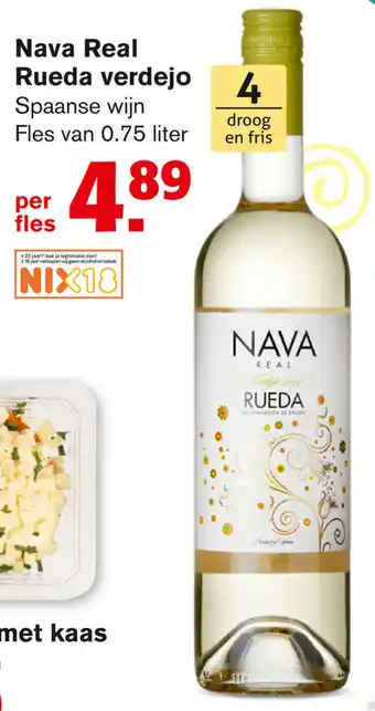 Hoogvliet Nava Real Rueda verdejo 750ml aanbieding
