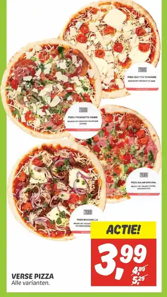 Dekamarkt Verse pizza aanbieding