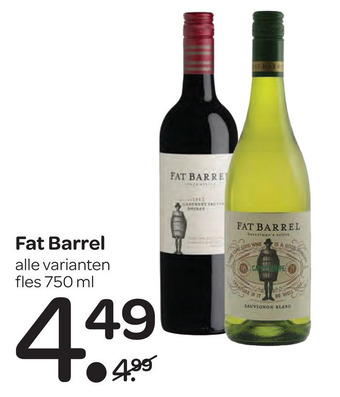 Spar Fat Barrel aanbieding