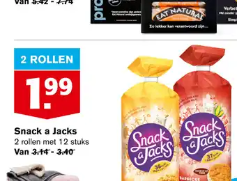 Hoogvliet Snack a Jacks 2 rollen aanbieding