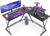 Bol.com Gamebureau – l vormig hoekbureau – gaming desk – computertafel – duurzaam waterproof & krasbestendig gaming bureau – 130x130x aanbieding