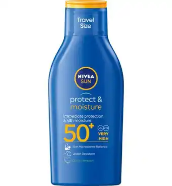 Drogisterij.net Nivea sun protect & hydrate milk spf50+ (100ml) aanbieding