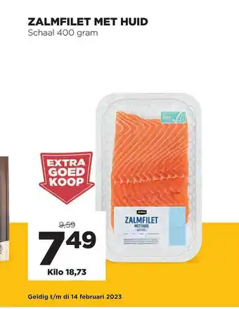 Jumbo Zalmfilet met huid aanbieding