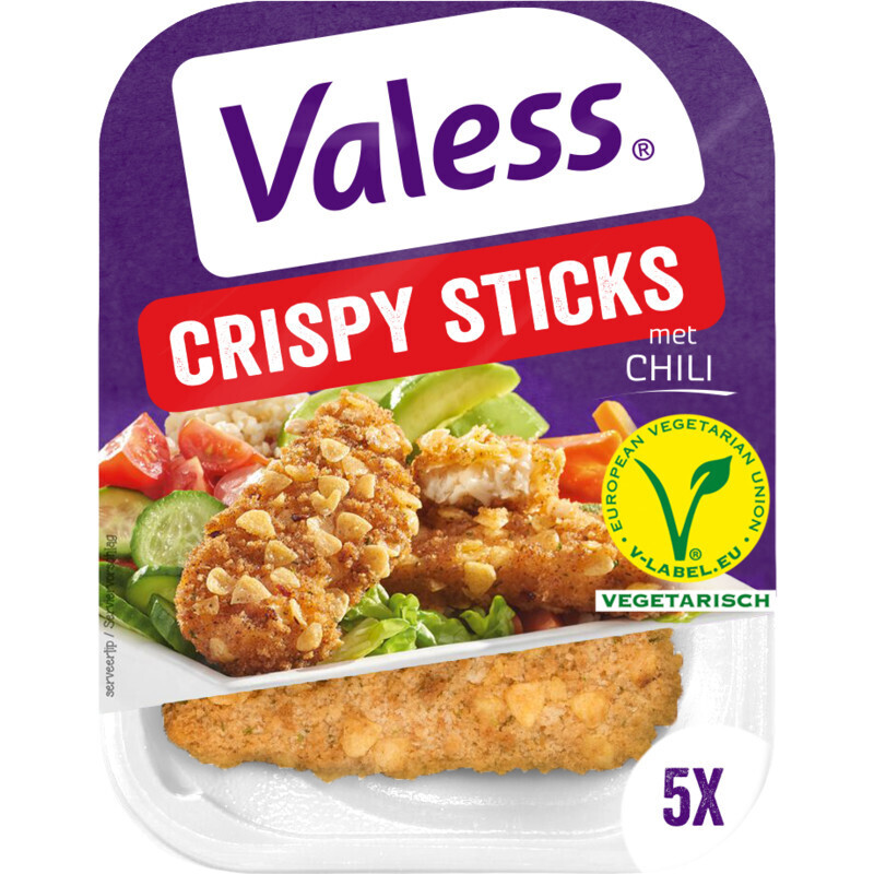 Valess crispy sticks met chili aanbieding bij Albert Heijn