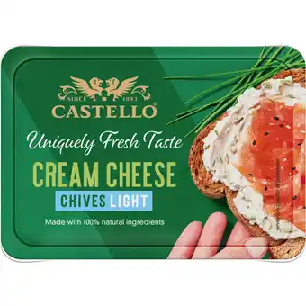 Albert Heijn Castello cream cheese zuivelspread bieslook light aanbieding