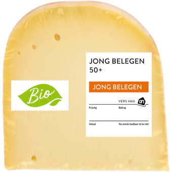 Albert Heijn Ah biologisch jong belegen 50+ stuk aanbieding