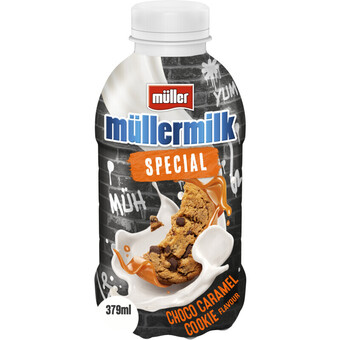 Albert Heijn Müller mullermilk choco caramel cookie aanbieding