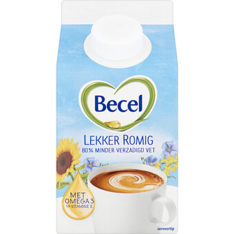 Albert Heijn Becel voor in de koffie lekker romig aanbieding