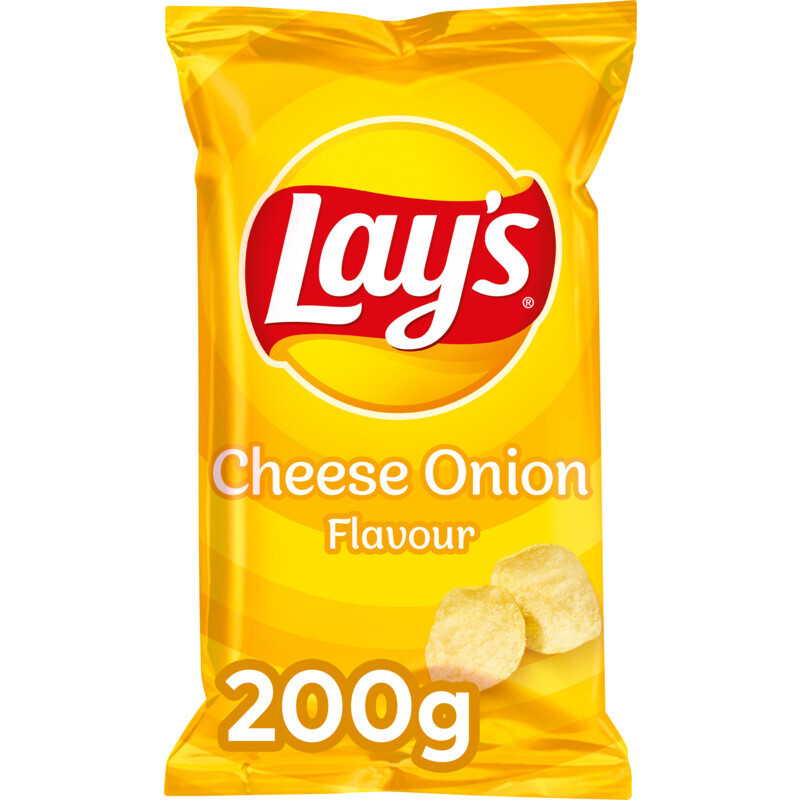 Lay's cheese onion flavour aanbieding bij Albert Heijn