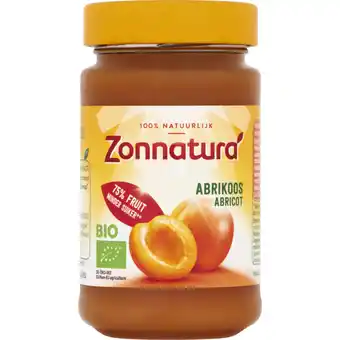 Albert Heijn Zonnatura fruitspread abrikoos aanbieding