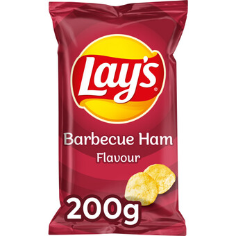 Albert Heijn Lay's barbecue ham flavour aanbieding