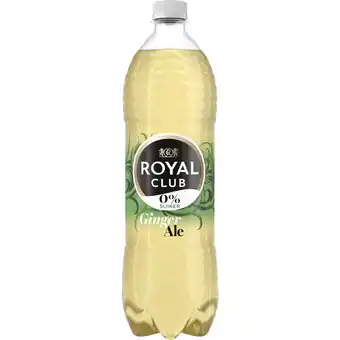 Albert Heijn Royal club ginger ale 0% suiker aanbieding