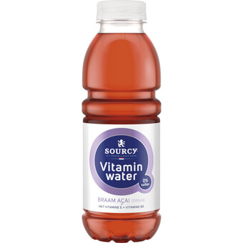 Albert Heijn Sourcy vitaminwater braam acai aanbieding