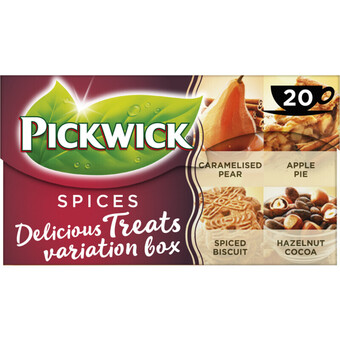 Albert Heijn Pickwick delicious treats variatiebox zwarte thee aanbieding