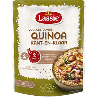 Albert Heijn Lassie voorgestoomde quinoa kant-en-klaar aanbieding