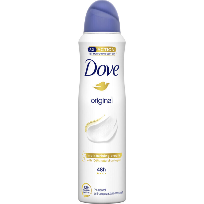 Dove original deodorant spray aanbieding bij Albert Heijn