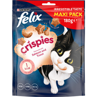 Albert Heijn Felix crispies zalm en forel maxi pack aanbieding