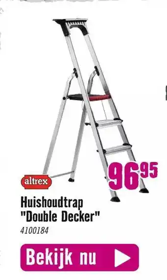 Hornbach Altrex huishoudtrap aanbieding