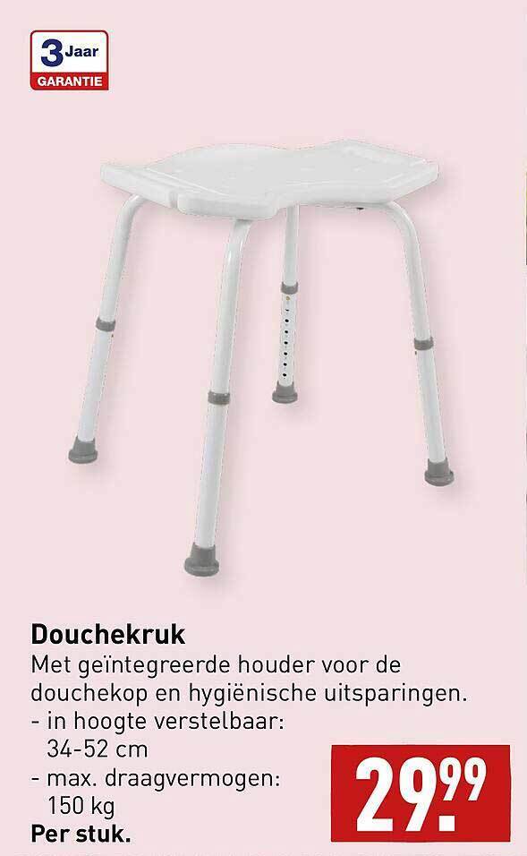Douchekruk aanbieding bij ALDI