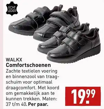 ALDI Walkx comfortschoenen aanbieding