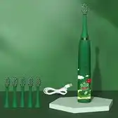 Bol.com Coolhome sonic kikker - elektrische tandenborstel geschikt voor peuters en kinderen - kindertandenborstel - groen aanbieding