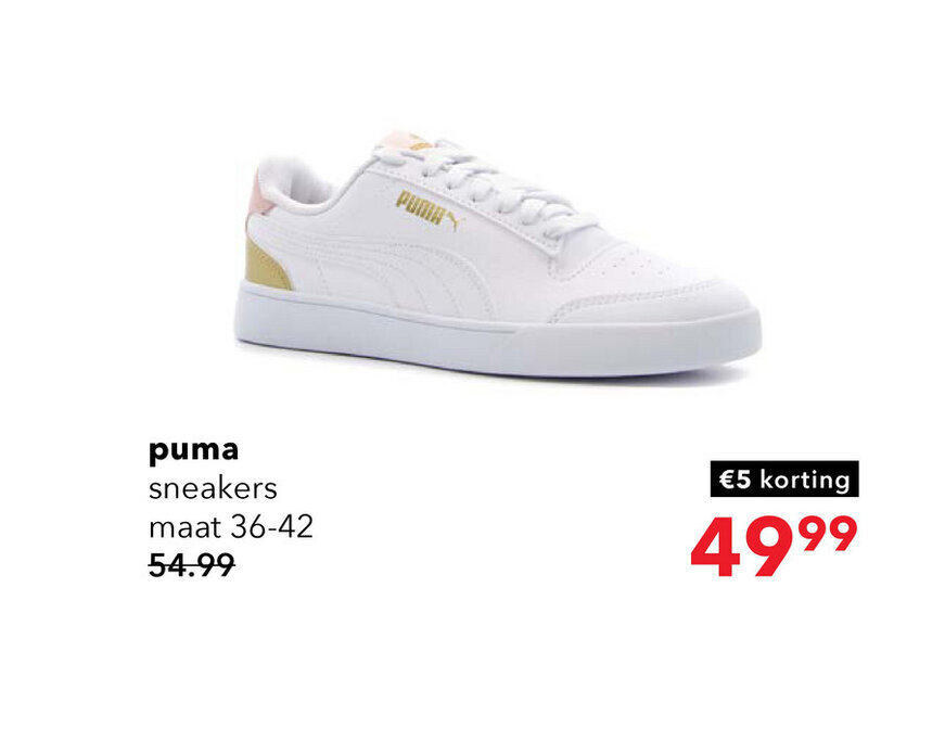 Puma sneakers maat 36-42 aanbieding bij Scapino