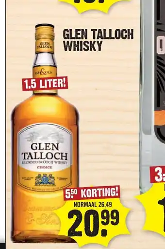 Dirk Glen Talloch Whisky 1.5 liter aanbieding