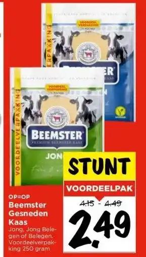 Vomar Voordeelmarkt Op=op beemster gesneden aanbieding