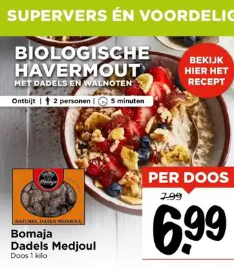 Vomar Voordeelmarkt Bomaja dadels medjoul aanbieding