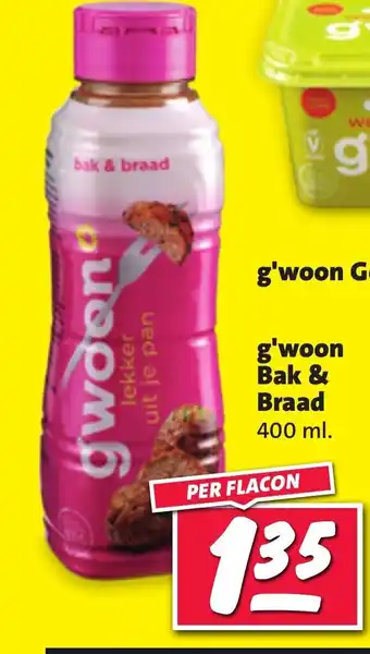 Nettorama G'woon bak & braad 400ml aanbieding