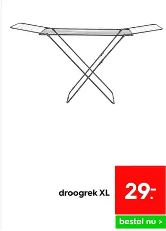 HEMA Droogrek XL aanbieding