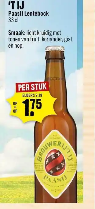 Dirck 3 'T Ij PaasIj Lentebock 33cl aanbieding