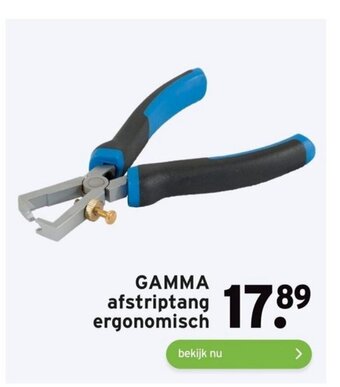 GAMMA Gamma afstriptang ergonomisch aanbieding