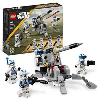 Bol.com Lego star wars 501st clone troopers battle pack set - 75345 aanbieding