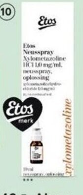 Etos Etos Neusspray xylometazoline aanbieding