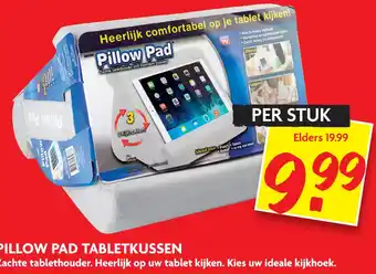 Dekamarkt Pillow pad tabletkussen aanbieding