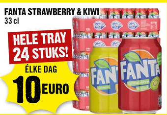 Dirck 3 FANTA STRAWBERRY & KIWI aanbieding