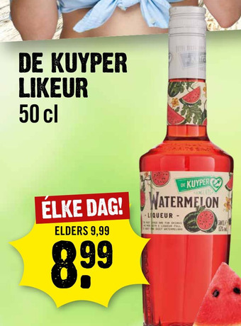 Dirck 3 DE KUYPER LIKEUR aanbieding