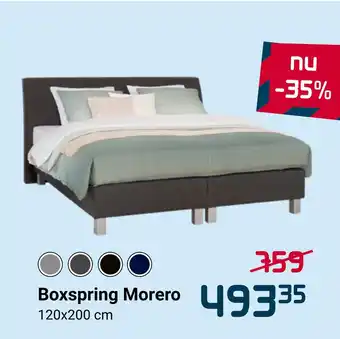 Beddenreus Boxspring Morero aanbieding