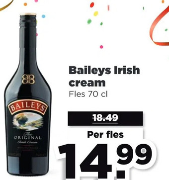 PLUS Baileys irish cream aanbieding