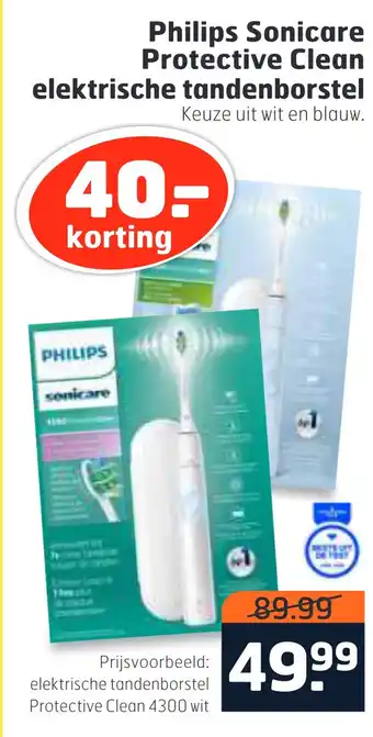 Trekpleister Philips Sonicare Protective Clean aanbieding