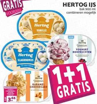 MCD Supermarkt Hertog ijs aanbieding