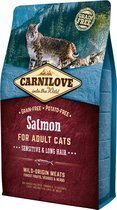 Bol.com Carnilove granenvrij zalm sensitive & long hair 6kg aanbieding
