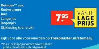 Trekpleister Reinigen aanbieding