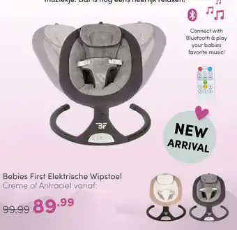 Baby & Tiener Bebies first elektrische wipstoel aanbieding