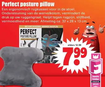 Dirk Perfect posture pillow aanbieding